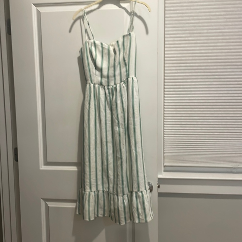 Reformation Linen midi dress size 4